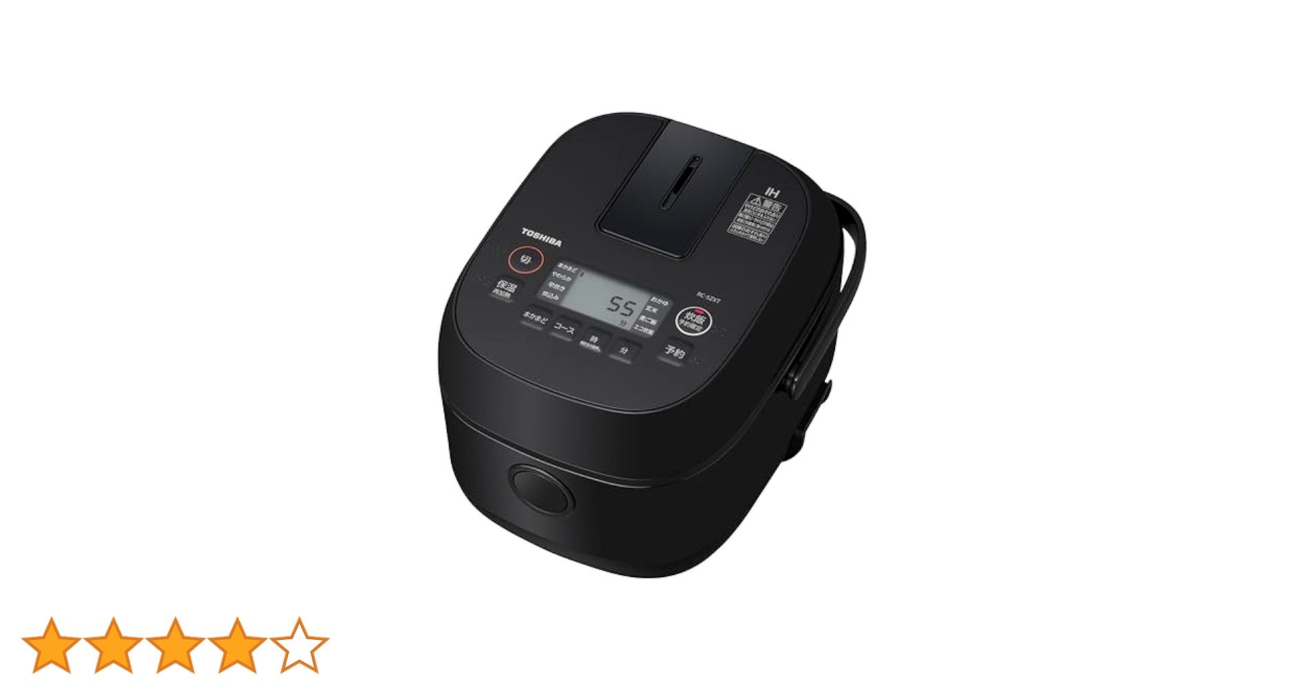 Amazon | TOSHIBA(東芝) 炊飯器 3合 RC-5ZXT(K) ブラック